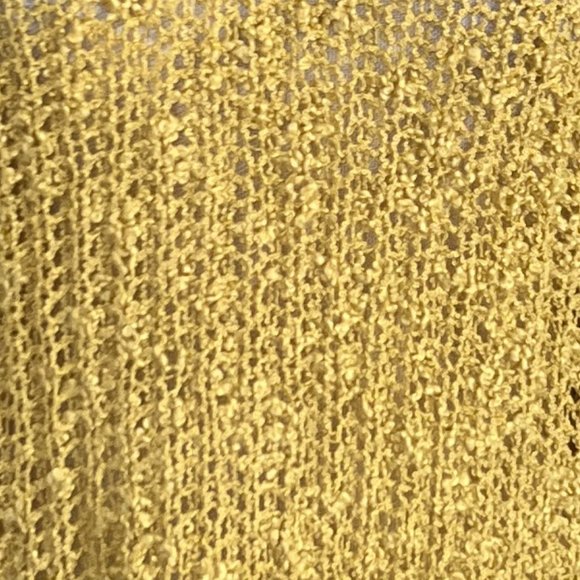 New With Tags Love Tree Gold Sweater with Sexy Knotted Open Back Size Large - Picture 5 of 10